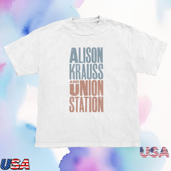 Alison Krauss Merch Store Akus Stack Logo Tee