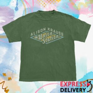 Alison Krauss Merch Store Green Diamond Logo Tee
