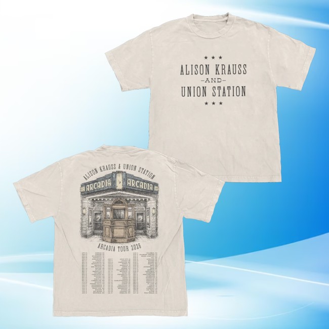Alison Krauss Merch Store Spring 2026 Marquee Tee