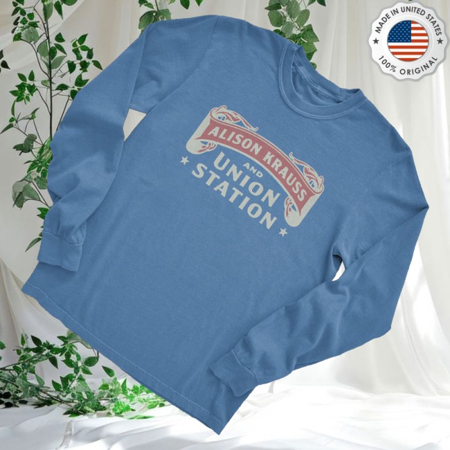 Alison Krauss Merch Store Washed Denim Circus Long Sleeve Tee