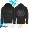 Alison Krauss Merch Store Woodstamp Zip Up Hoodie