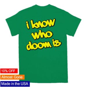 All In Store Merch The Acacia Strain I Know Who Doom Is Shirt