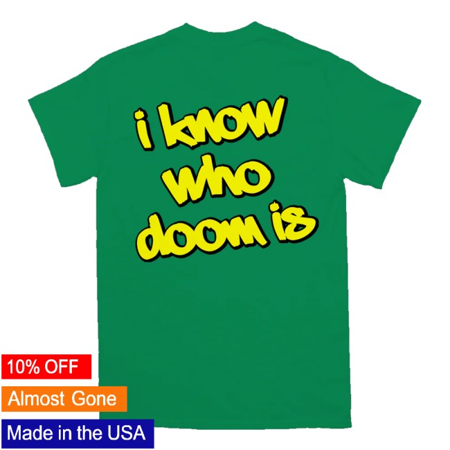 All In Store Merch The Acacia Strain I Know Who Doom Is Shirt
