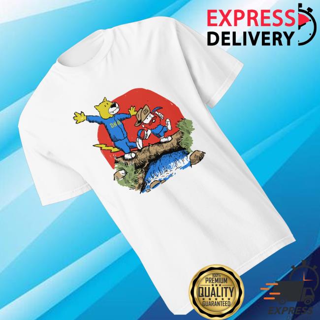 Allcity Network Merch Shop Dnvr Cartoon Friends Tee Shirt