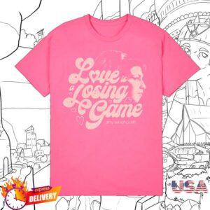 Amy Winehouse Store Merch Love Is A Losing Game Shirt