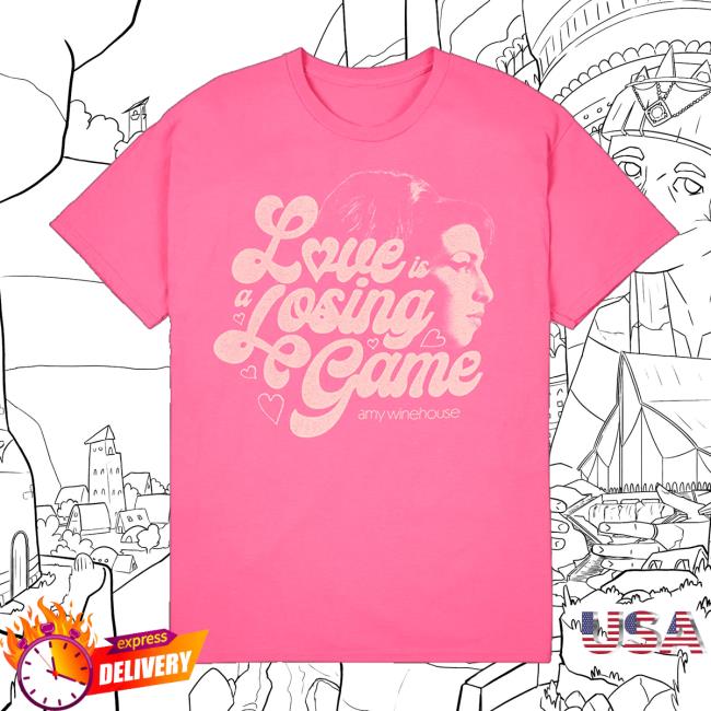 Amy Winehouse Store Merch Love Is A Losing Game Shirt 2 Amy Winehouse Store Merch Love Is A Losing Game Shirt