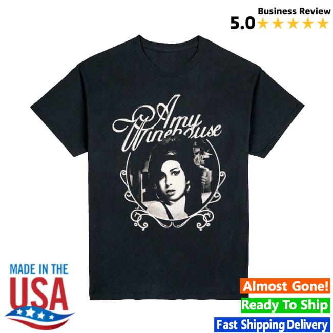 Amy Winehouse Store Merch Vintage Frame Tee 2 Amy Winehouse Store Merch Vintage Frame Tee