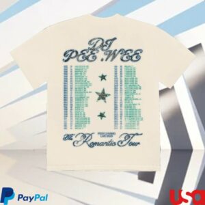 Anderson Paak Store Merch Pee .Wee On Tour Shirt