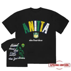 Anitta Shop Merch Shop Anitta X Nfl Lose Ya Breath T-Shirt