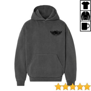 Anti Social Social Club Store Merch Assc X Hello Kitty Metal Hoodie (Grey)