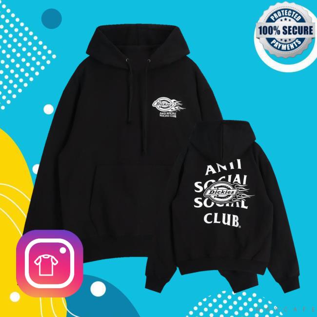 Anti Social Social Club Store Merch Assc X Dickies Flame Hoodie 5 Anti Social Social Club Store Merch Assc X Dickies Flame Hoodie