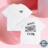 Anti Social Social Club Store Merch Assc X Dickies Flame Shirt White