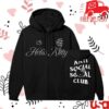 Anti Social Social Club Store Merch Assc X Hello Kitty Ethereal Zip Hoodie Black