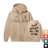 Anti Social Social Club Store Merch Assc X Hello Kitty Ethereal Zip Hoodie Sand