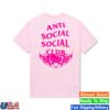 Anti Social Social Club Store Merch Assc X Hello Kitty Love Shirt Pink