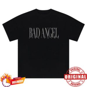 Anyma Merch Anyma X Lisa Bad Angel Portrait Tee Black