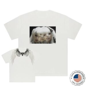 Anyma Merch Shop Store Anyma X Lisa Bad Angel Tee White