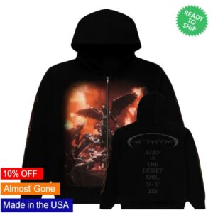 Anyma Merch Shop Store Inferno Zip Hoodie