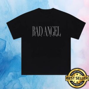Anyma Store Merch Anyma X Lisa Bad Angel Portrait Shirt Black