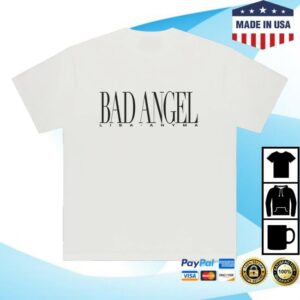 Anyma Store Merch Anyma X Lisa Bad Angel Portrait Shirt White