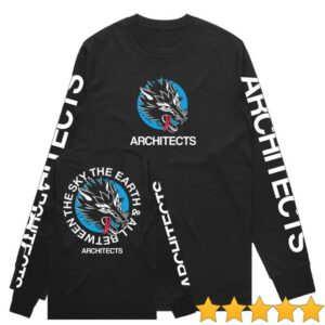 Architects Merch Shop Wolf Head Long-Sleeve T-Shirts