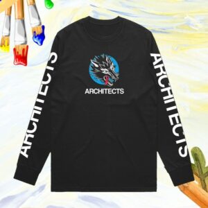 Architects Store Merch Wolf Head Long-Sleeve Shirt