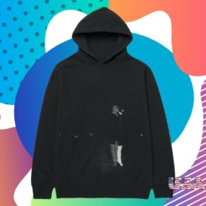 Ariana Grande Merch Store Bunnies Hoodie Black