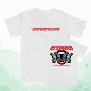 Arrows In Action Merch Shop Store Butterfly Tee