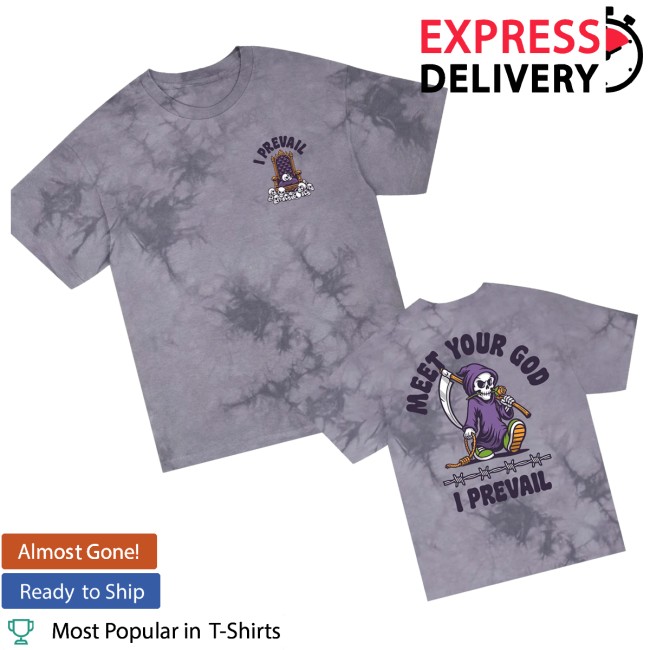 Artist First Merch Store I Prevail Meet Your Reaper T-Shirt Crystal Plumb