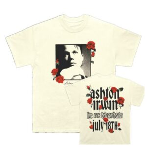 Ashton Irwin Merch Shop Belasco Event Natural Tee