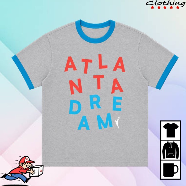 Atlanta Dream Store Merch Atlanta Dream Ringer Shirt