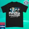 Atlus Merch Store Persona Live 2026 Awakenings Black T-Shirt
