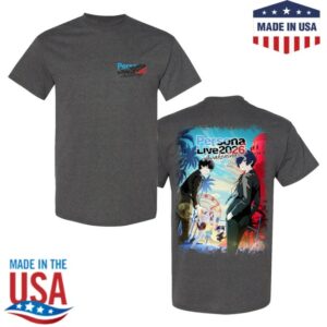 Atlus Merch Store Persona Live 2026 Awakenings Gray T-Shirt