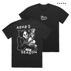 Aurore Merch Store Reaper T-Shirt Black