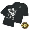 Aurore Merch Store Skeleton T-Shirt Black