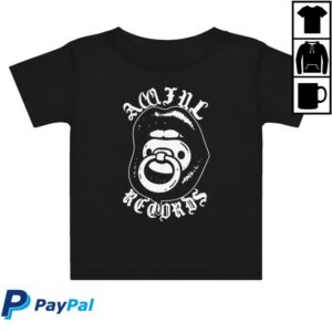 Awful Records Merch Store Awful Tees Black