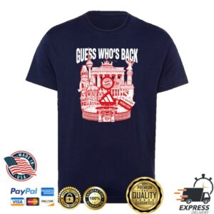 Bayern Wearing Guess Who's Back Shirt