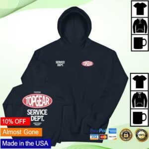 Bbc Merch Shop Store Top Gear Hoodie Service Dept