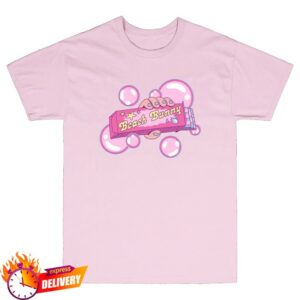Beach Bunny Merch Store Bubble Gum Pink T-Shirt