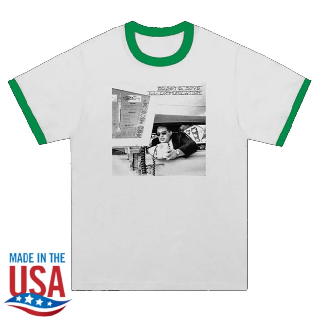 Beastie Boys Merch Store Ill Communication Album Cover Ringer T-Shirt