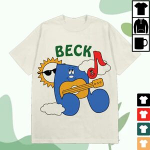 Beck Merch Shop Music Note Tee