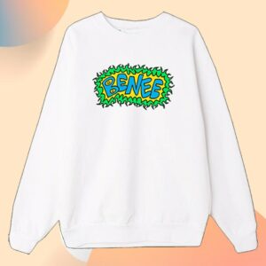 Benee Merch Store White Supalonely Print Crewneck Sweatshirt