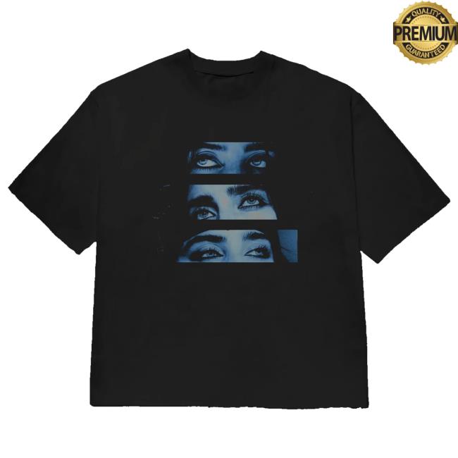 Billie Eilish Merch Shop Store Billie Eyes Live In 3D Shirt