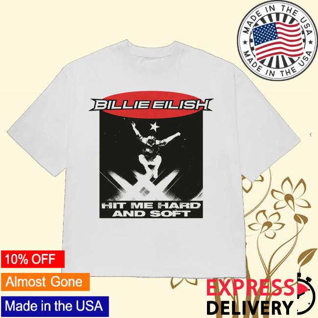 Billie Eilish Merch Shop Store Hit Me Hard And Soft Live In 3D Jump Shirt