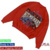 Billie Eilish Store Merch Live In 3D Star Red Crewneck