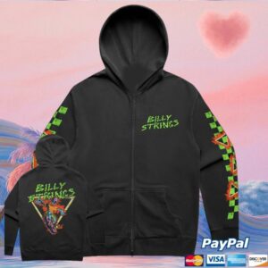 Billy Strings Merch Shop Store Alien Zip Up Hoodie