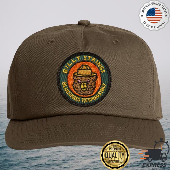 Billy Strings Merch Shop Store Bluegrass Responsibly Patch (Hailey Miller Beiden) Hat 2 Billy Strings Merch Shop Store Bluegrass Responsibly Patch Hat (Hailey Miller Beiden)