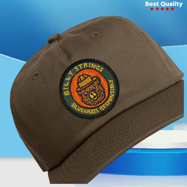 Billy Strings Merch Shop Store Bluegrass Responsibly Patch (Hailey Miller Beiden) Hat 3 Billy Strings Merch Shop Store Bluegrass Responsibly Patch Hat (Hailey Miller Beiden)