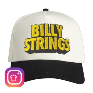 Billy Strings Merch Shop Store Funky Text Hat (Logan Fox)