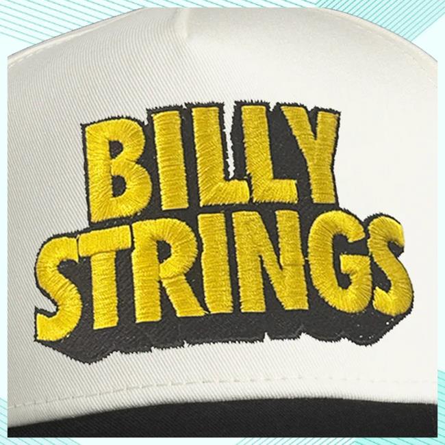 Billy Strings Merch Shop Store Funky Text (Logan Fox) Hat 4 Billy Strings Merch Shop Store Funky Text Hat (Logan Fox)